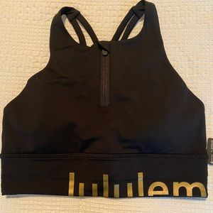 ENERGY BRA HIGH NECK LONG LINE *zip